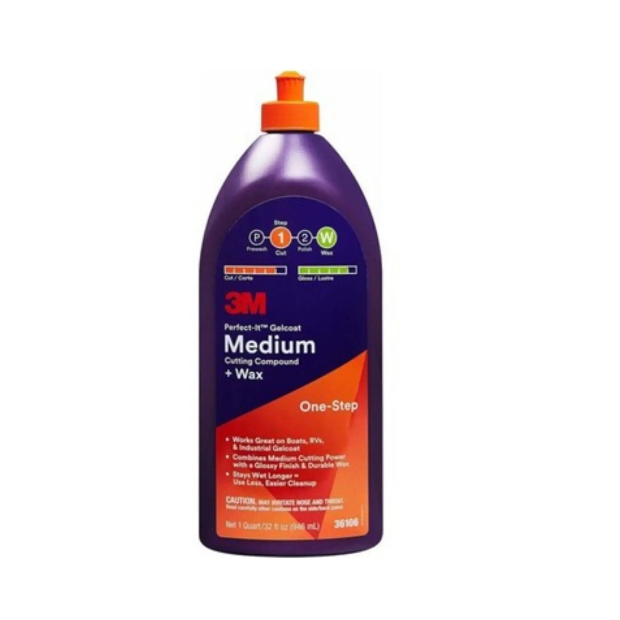 3M Medium Wax 1 Litre 3M