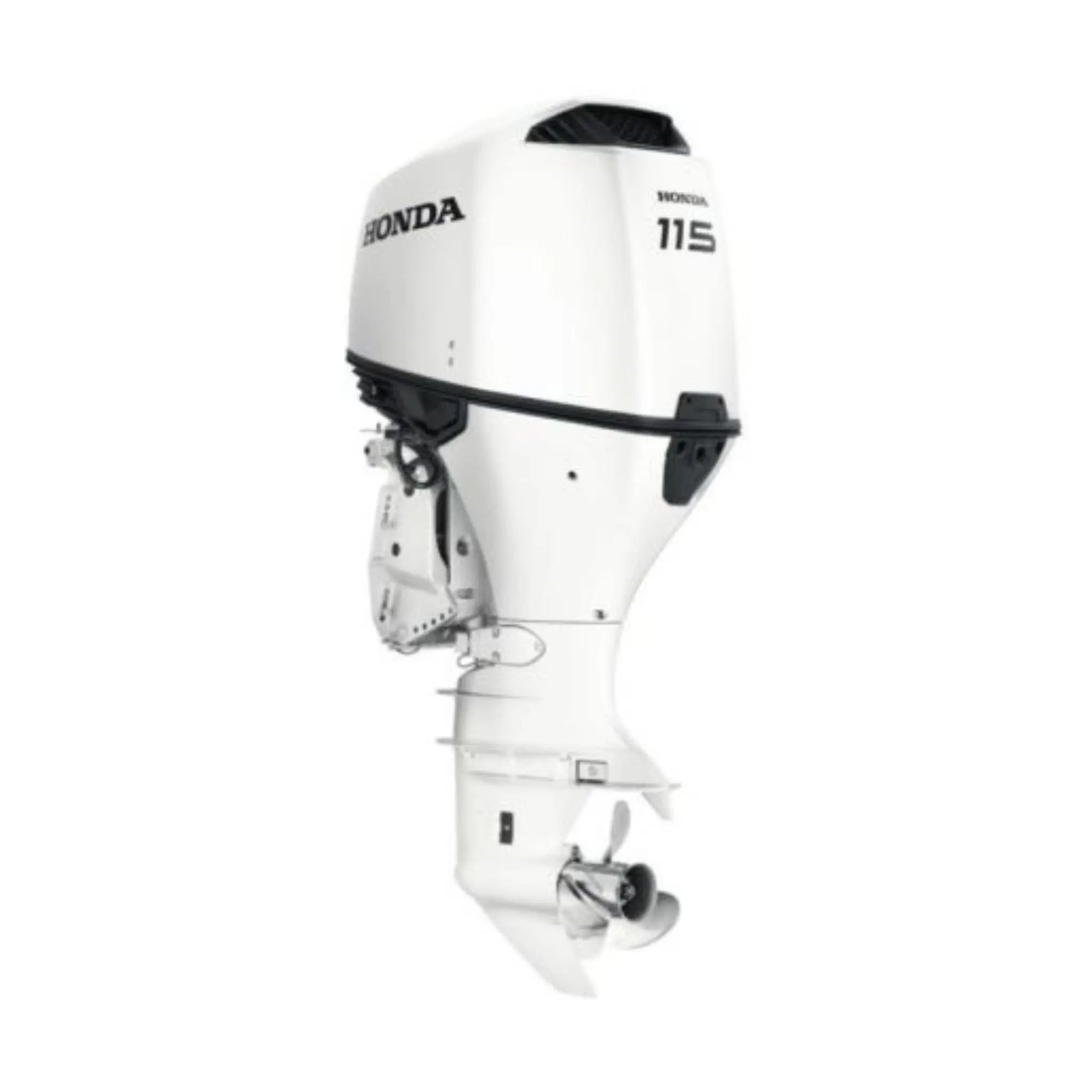 Honda 115 HP BF 115 J LDU Beyaz 4 Zamanlı Dıştan Takma Uzun Şaft Deniz Motoru Honda