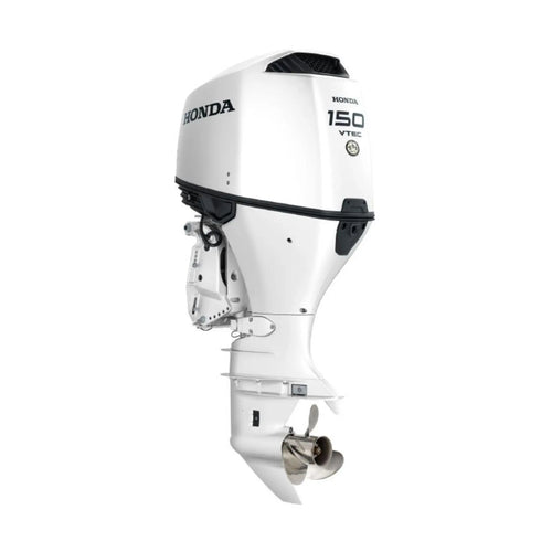 Honda 150 HP Elektronik Direksiyonlu Uzun Şaft Beyaz Deniz Motoru