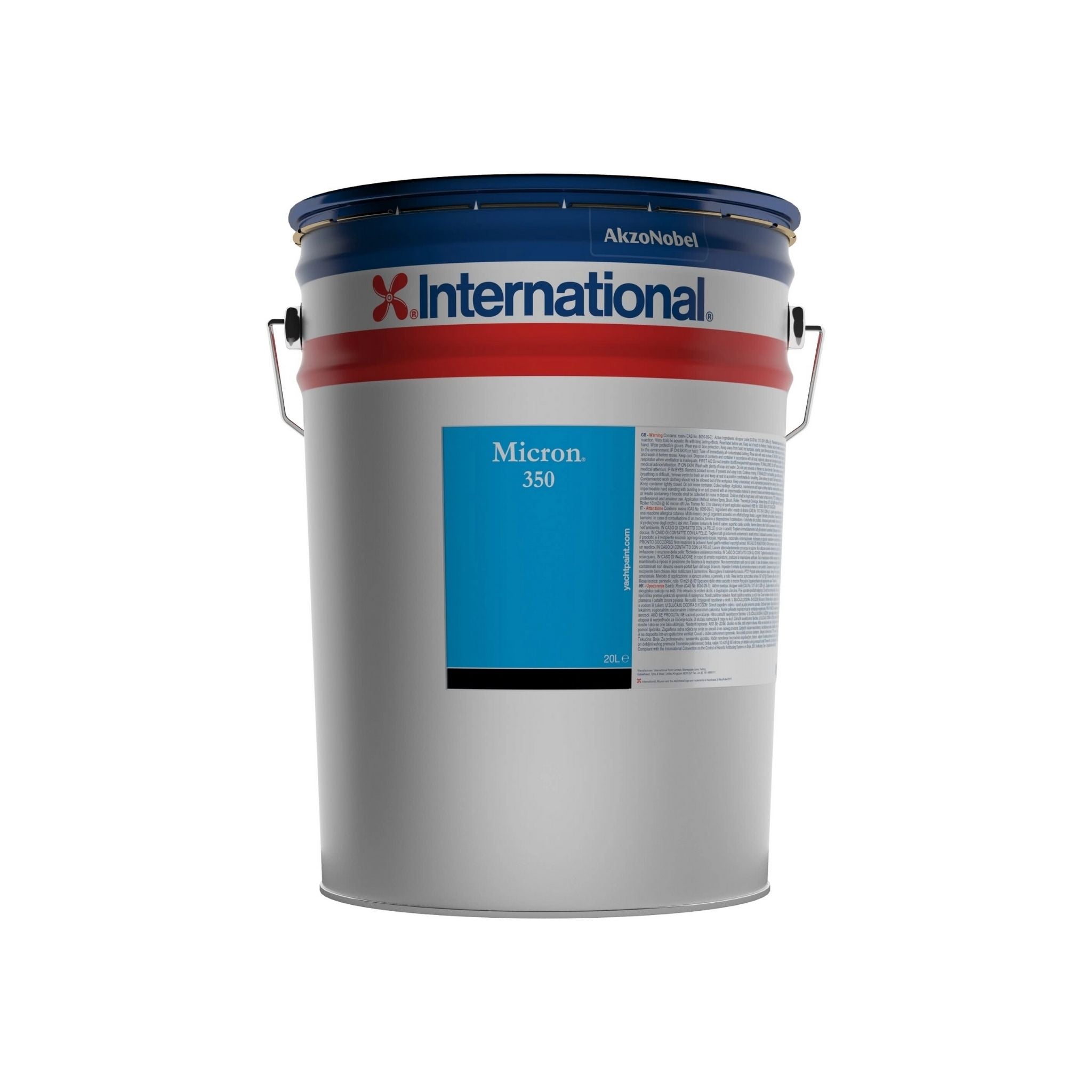 International Micron 350 Zehirli Tekne Boyası 20 Litre 