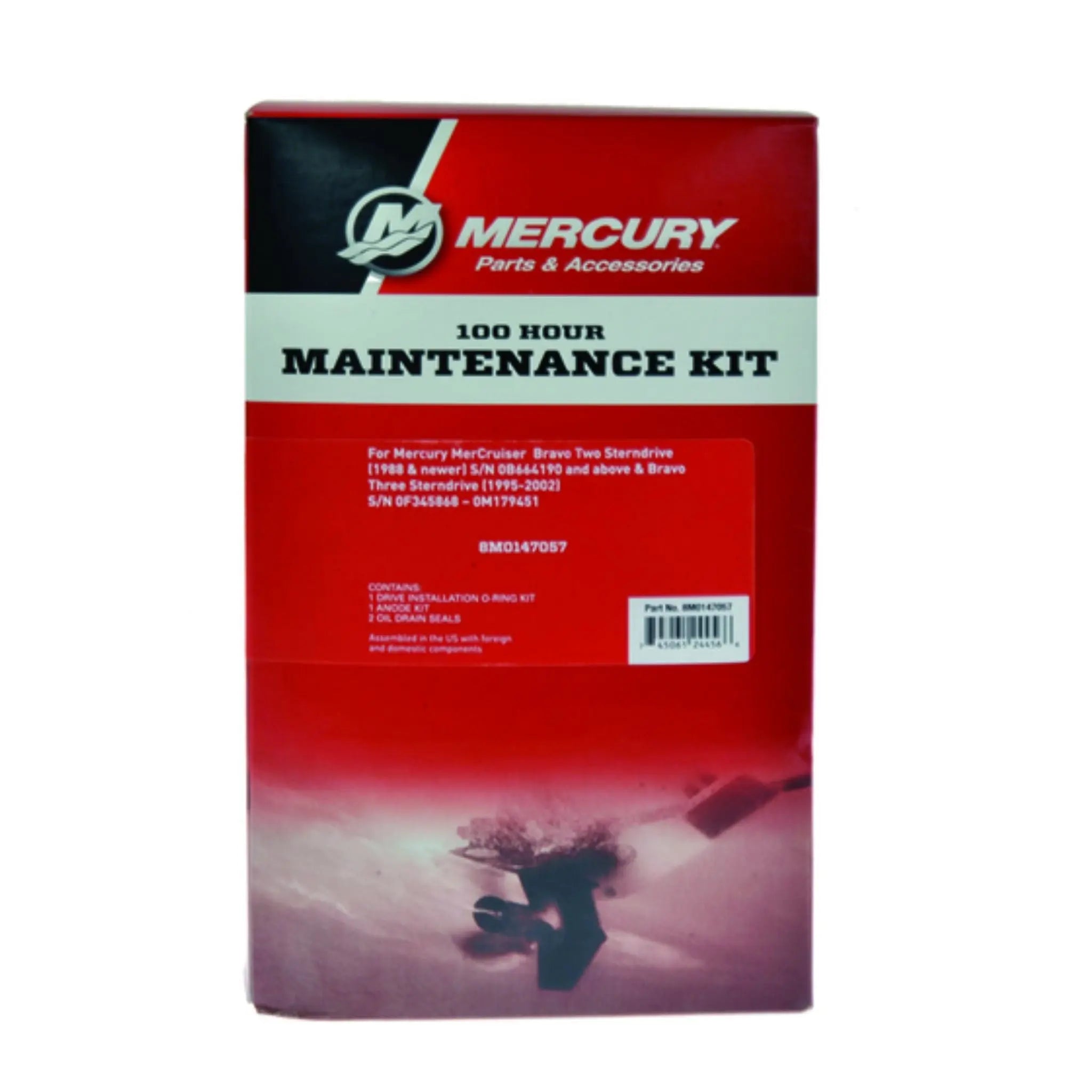 Mercury Bravo 2 & 3 - 100 Saat Servis Kiti (8M0147057) Mercury