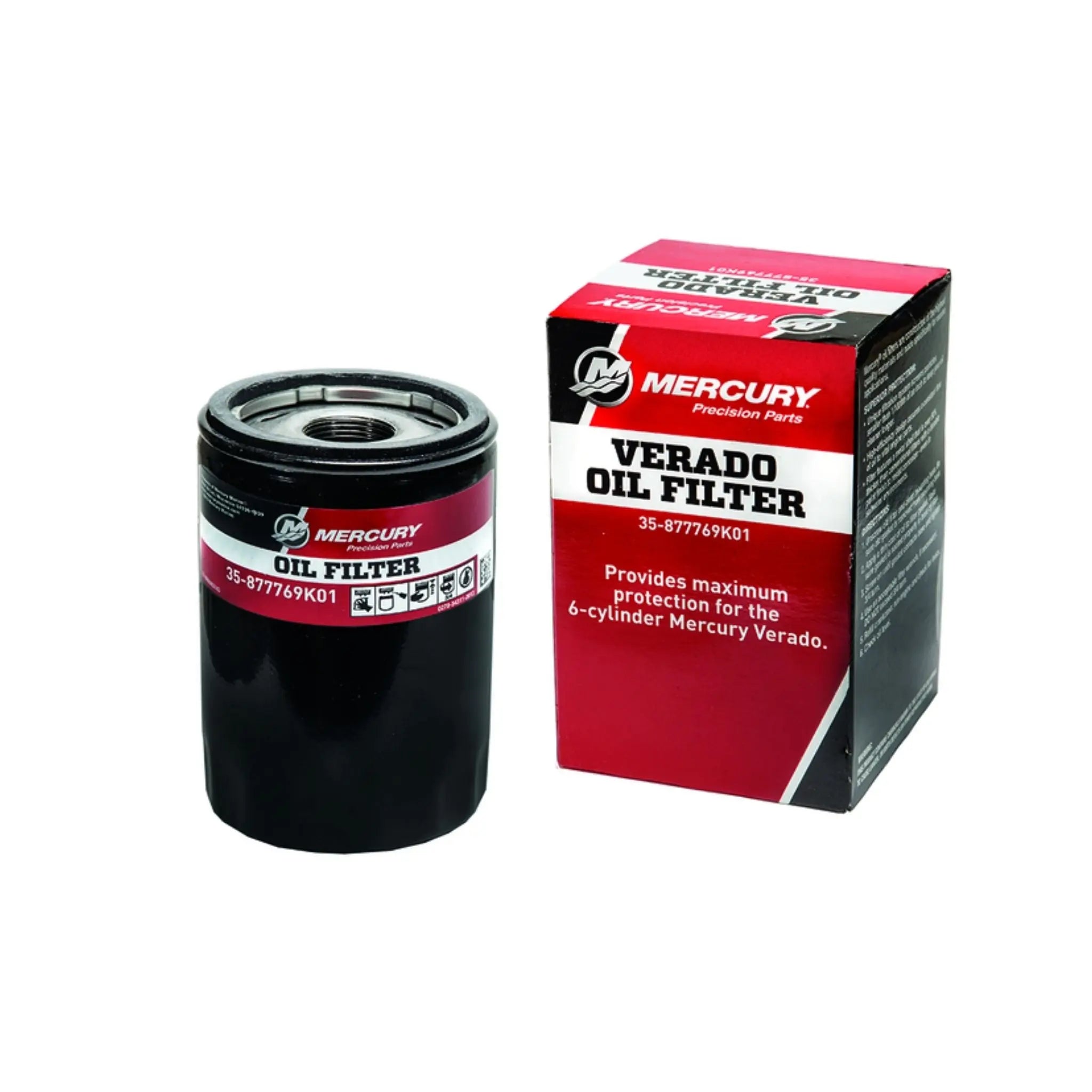 Mercury Verado Inline 6 Vidalı Tip Yağ Filtresi (35-877769K01) Mercury